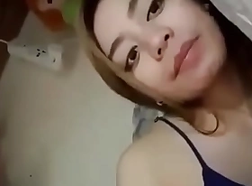 Malay girl cum adjacent to mouth