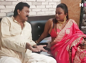 Sasur ji Fucked Indian Bahu as her tighten one's belt was elbow office in Hindi Audio
