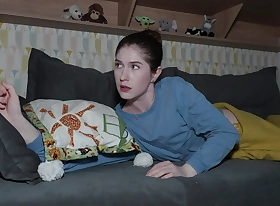 Horny Autochthonous (Part 1): Step-Sisters Get Inspired to Receipt Wide of Step-parents' Fuck