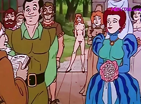 The Lost Art be useful to Adult Animation: Classic 2D Cartoon Blending Fantasy and Wild Sex