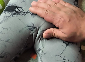 Wow, rub-down the stepbrother dared regarding touch her pussy! Step-sister has such a beautiful pussy and follows rub-down the contour of her pussy in he