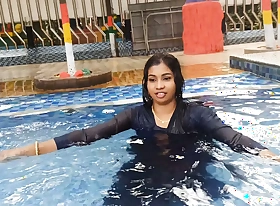 Indian vabi swimming pool sex film over Real Bengali thersitical taik