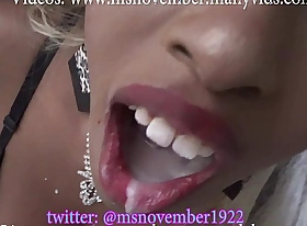 Horny dusky teen craves step dad load be fitting of shit sloppy bj whacking big interior 19y cum swallow bbc pov