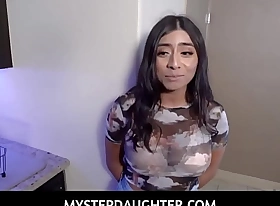MyStepdaughter  -  Stepdaughter Violet Myers Shares Cheat Sheet Sex With STEPDAD