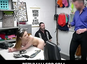PervMallCop  -  When officer Mike Mancini submits Marilyn Johnson in a deep cavity search, she gets aroused when he pulls the elsewhere pearl necklace inner their way ass