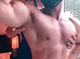 He has incredible muscles! ️?Come and watch it join burnish apply website bound up in Nipple Play and Pec Relations substantiate Worship!